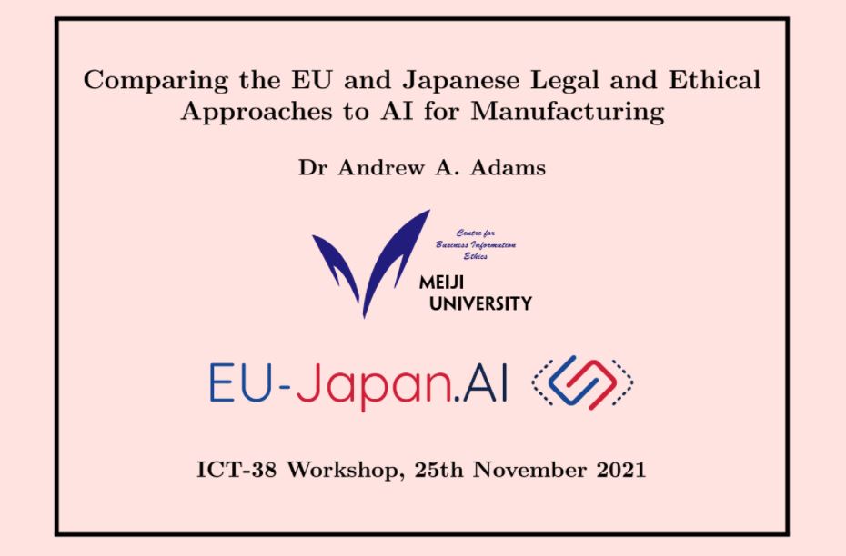 ai4manufacturing|EU and Japan ethical ai