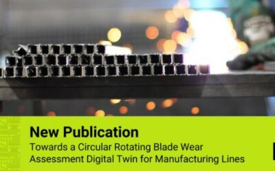 Towards a Circular Rotating Blade Wear Assessment Digital Twin for Manufacturing Lines