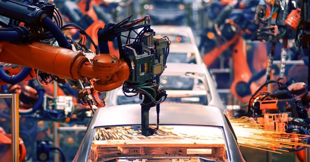 ai4manufacturing|ai in manufacturing robot in car company